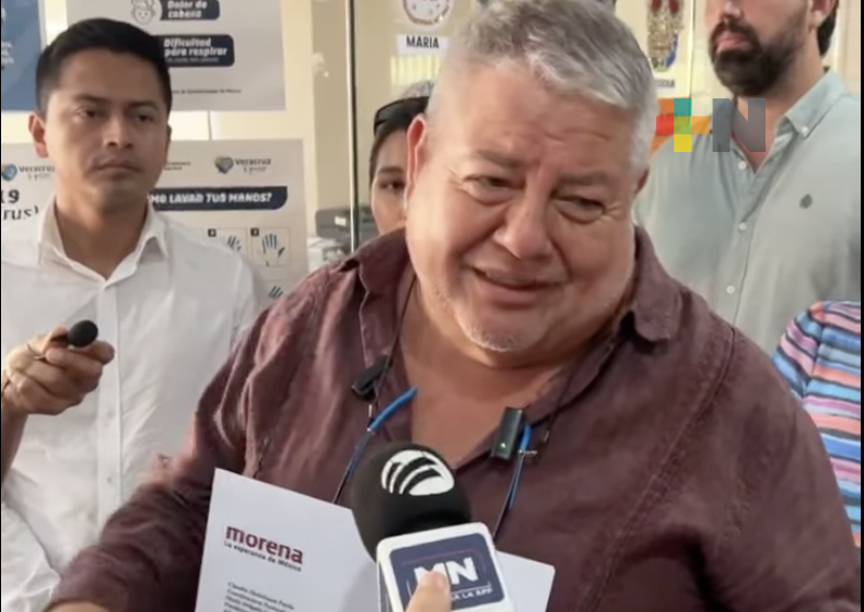 Exhorta Manuel Huerta a dirigencia nacional de Morena a revelar resultados de la encuesta